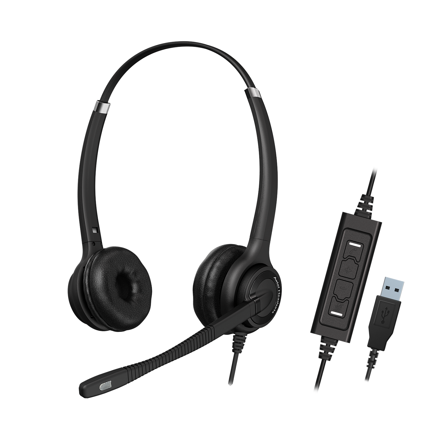 Axtel Elite HDvoice MS duo NC USB компьютерная гарнитура Axtel Elite HDvoice MS duo NC USB компьютерная гарнитура
