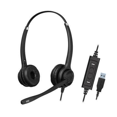 Axtel Elite HDvoice MS duo NC USB компьютерная гарнитура Axtel Elite HDvoice MS duo NC USB компьютерная гарнитура