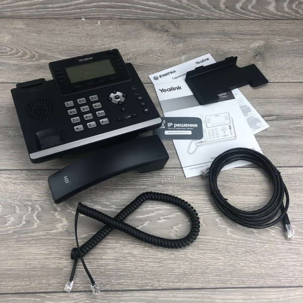 Yealink SIP-T43U, IP-телефон, 12 аккаунтов, 2 порта USB, BLF, PoE, GigE, без БП Yealink SIP-T43U, IP-телефон, 12 аккаунтов, 2 порта USB, BLF, PoE, GigE, без БП