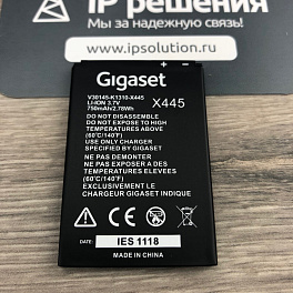 Gigaset SL450A GO RUS SILVER, беспроводной ip телефон