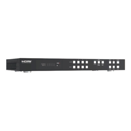 Prestel FMS-44H2AM, бесподрывный матричный коммутатор HDMI 4x4