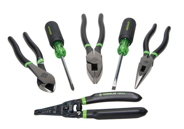 Greenlee GT-31400 — универсальный набор профессионального ручного инструмента, 6 предметов Greenlee GT-31400 — универсальный набор профессионального ручного инструмента, 6 предметов