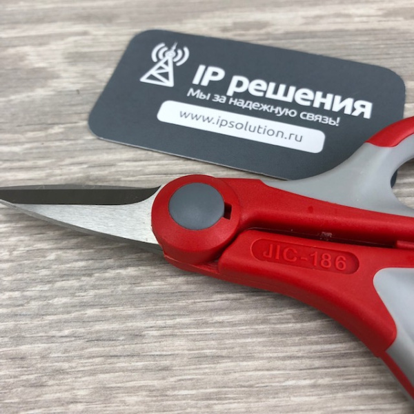 Jonard JIC-186 - ножницы из высокоуглеродистой стали с эргономичными ручками для резки кевларовых нитей Jonard JIC-186 - ножницы из высокоуглеродистой стали с эргономичными ручками для резки кевларовых нитей