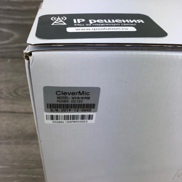 CleverMic 1011S-10 POE, PTZ-камера CleverMic 1011S-10 POE, PTZ-камера