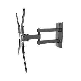 Для ТВ и панелей 23"-55", VESA макс. 400x400мм, до 35кг, 2 колена.