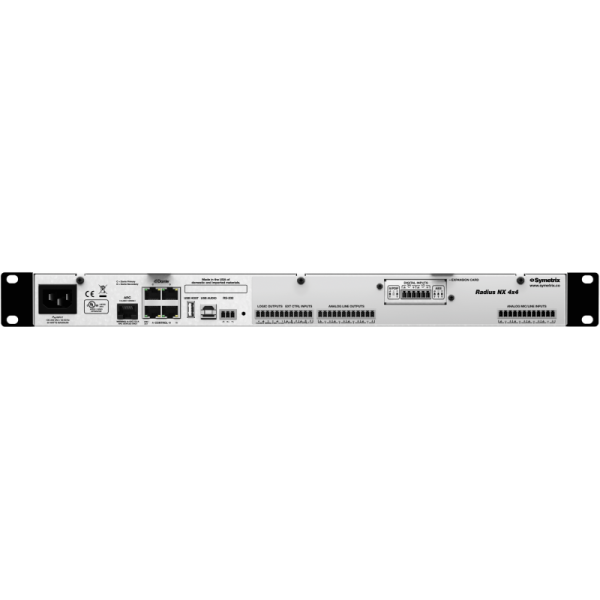 Аудиомикшер Symetrix Radius NX 4x4 AEC-2 Аудиомикшер Symetrix Radius NX 4x4 AEC-2