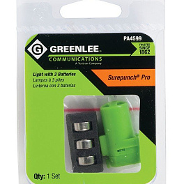 Greenlee 4599 - фонарик для  SurePunch Pro PDT
