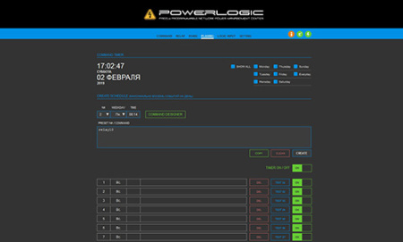 CVGaudio POWER LOGIC, программируемый контроллер управления электропитанием