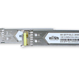 WI-TEK WI-SFP10LC-3KM, оптический трансивер WI-TEK WI-SFP10LC-3KM, оптический трансивер