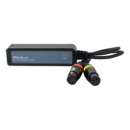 Prestel ADP-2IXLR, конвертер аналогового аудио в Dante 2-канальный