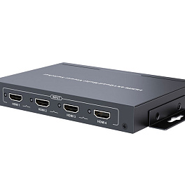 Переключатель HDMI с квадрированием CleverMic HQSMS401MS