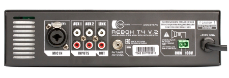 CVGaudio Rebox-T4, миниатюрный профессиональный микшер-усилитель CVGaudio Rebox-T4, миниатюрный профессиональный микшер-усилитель