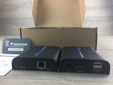 Lenkeng LKV373KVM - Удлинитель KVM HDMI по витой паре CAT6 до 120 м