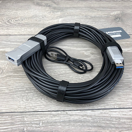 Prestel USB-E320, активный оптический кабель-удлинитель USB 3.0 (20 метров)