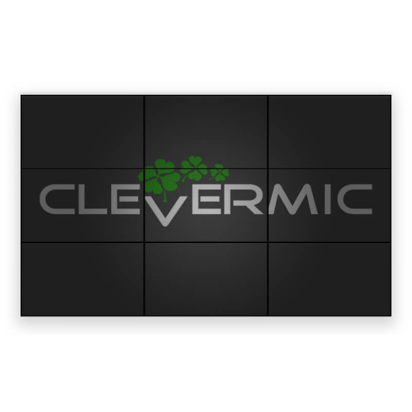 Видеостена 3x3 CleverMic W55-1.8-500 (FullHD 165) Видеостена 3x3 CleverMic W55-1.8-500 (FullHD 165)