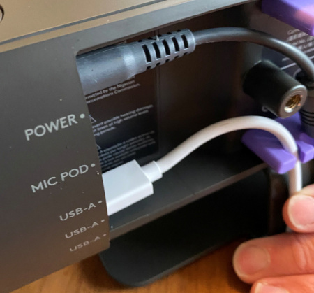 Logitech Rally Bar OFF-WHITE , видеобар (комплект с 2-мя микрофонами)