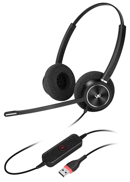 VoiceXpert VXH-300D, USB-гарнитура, аналог Plantronics EncorePro 300 VoiceXpert VXH-300D, USB-гарнитура, аналог Plantronics EncorePro 300
