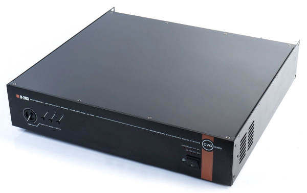 CVGaudio R-203, профессиональный двухканальный стереофонический микшер-усилител CVGaudio R-203, профессиональный двухканальный стереофонический микшер-усилител