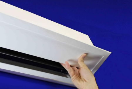 Экран встраиваемый Cima by Stewart 110" 16:9 137x244 ed.15,2см., полотно TIBURON (GRAY), ширина встраиваемой части корпуса 300 см. цвет белый, STI контроллер