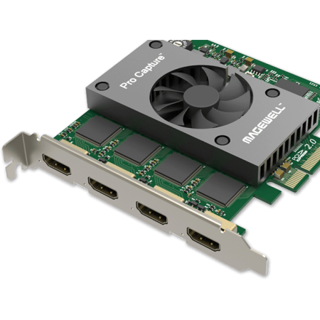 Magewell Pro Capture Quad HDMI, плата видеозахвата