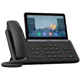 Yealink SIP-T87W, ip-телефон (7" экран, WiFi, Bluetooth, USB, PoE, GigE, без видео, без БП)