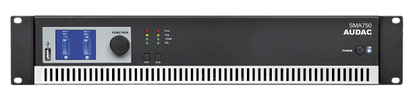 AUDAC SMA750, двухканальный низкоомный усилитель AUDAC SMA750, двухканальный низкоомный усилитель