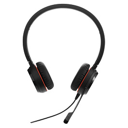 Jabra EVOLVE 20 SE Stereo MS (4999-823-309), проводная USB-гарнитура, MS Lync 