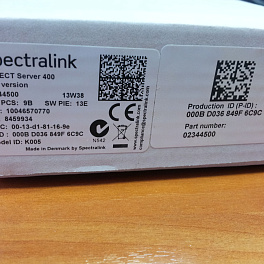 Spectralink IP-DECT Server 400, контроллер системы (1G8, 12 Users / 6 Ch)