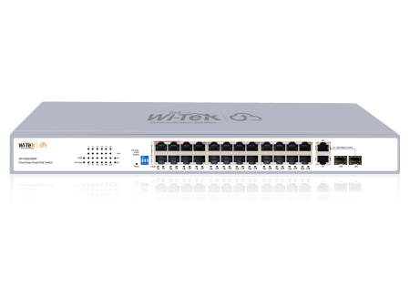 WI-TEK WI-PCES226GF, настраиваемый коммутатор PoE
