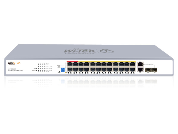 WI-TEK WI-PCES226GF, настраиваемый коммутатор PoE