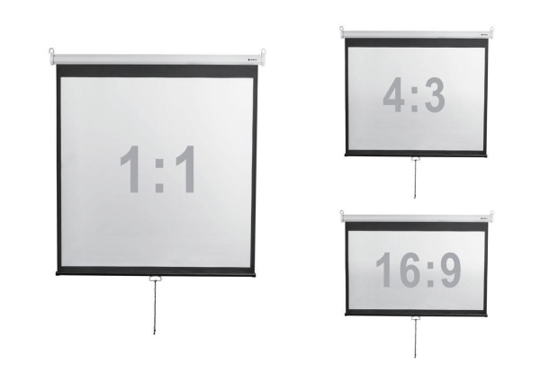 Экран настенный Digis DSOD-1108, формат 4:3, 86" (178x139), MW Экран настенный Digis DSOD-1108, формат 4:3, 86" (178x139), MW
