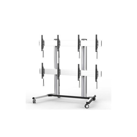 Стойка для видеостены 2х2 Lumi LVS01-446FW (мобильная, 45"-55")