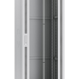 Cabeus, SH-05C-42U60/100, шкаф монтажный телекоммуникационный 19" 42U 600x1000x2055mm (ШхГхВ), цвет серый (RAL 7035)