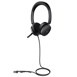 Yealink UH48 Dual UC USB-C/A, проводная гарнитура Yealink UH48 Dual UC USB-C/A, проводная гарнитура