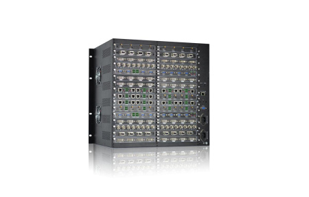 Модульный матричный коммутатор Digis MMA-64N, 64х64 (шасси), 4K, RS232, IR, TCP/IP