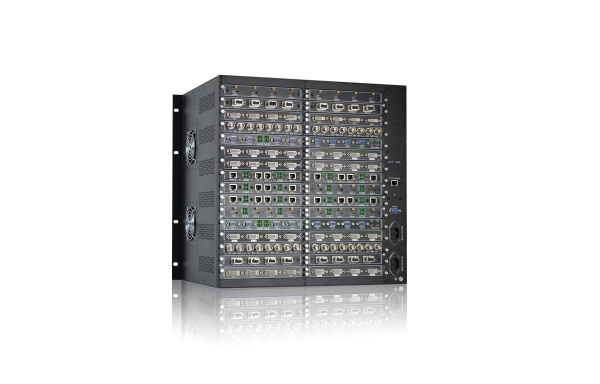 Модульный матричный коммутатор Digis MMA-64N, 64х64 (шасси), 4K, RS232, IR, TCP/IP Модульный матричный коммутатор Digis MMA-64N, 64х64 (шасси), 4K, RS232, IR, TCP/IP