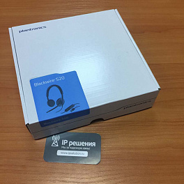 Plantronics BlackWire C520, проводная гарнитура, USB