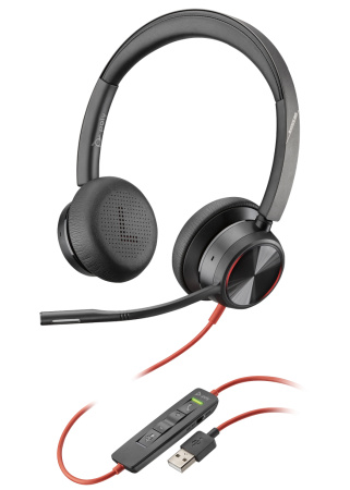 Poly Blackwire 8225 USB-A,USB-гарнитура Poly Blackwire 8225 USB-A,USB-гарнитура