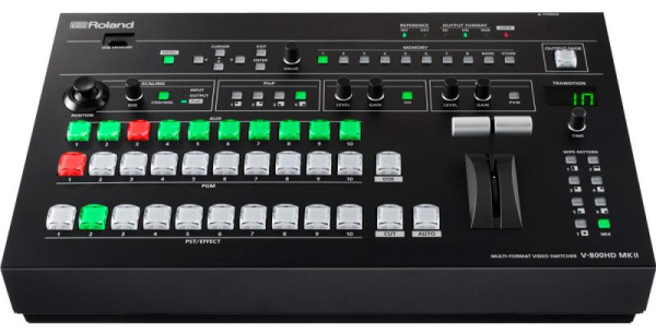 Roland V-800HD MK II, видеомикшер Roland V-800HD MK II, видеомикшер