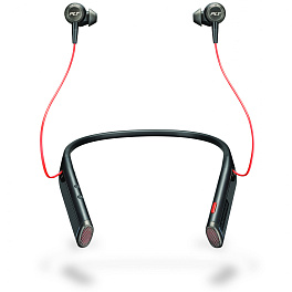 Plantronics Voyager 6200 UC,  беспроводная гарнитура для ПК и мобильных устройств (Bluetooth, ANC), Черная