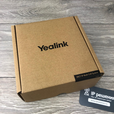 Yealink W80DM DECT, контроллер микросотовой DECT системы (до 30 баз, до 100 устройств)