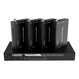 Prestel SP-H2-14T60, HDMI сплиттер 1:4 с поддержкой HDBaseT