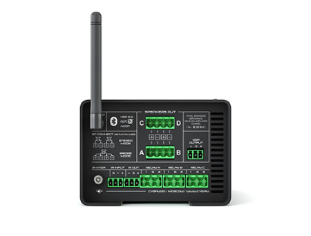 CVGAUDIO AMPFUL-4/BT, профессиональный 4-х канальный микшер-усилитель 