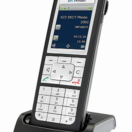 Mitel 622d v2 (Set) , беспроводной DECT телефон (в комплекте с зарядной подставкой))