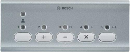 Встраиваемый модуль для голосования, серебристый цвет