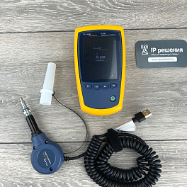 Fluke Networks FiberInspector Micro FI-500 - видеомикроскоп с щупом и 4 наконечниками