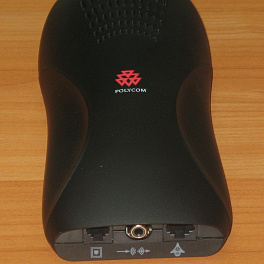 Polycom SoundStation2 EX, телефонный аппарат для конференц-связи, c возможностью подключения дополнительных микрофонов