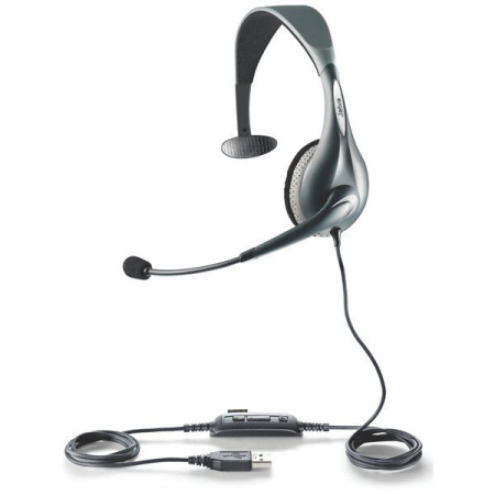 Jabra UC VOICE 150 MS mono, проводная USB гарнитура Jabra UC VOICE 150 MS mono, проводная USB гарнитура