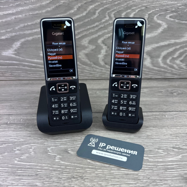 Gigaset COMFORT 550 DUO, аналоговый DECT телефон (комплект из 2-х трубок) Gigaset COMFORT 550 DUO, аналоговый DECT телефон (комплект из 2-х трубок)