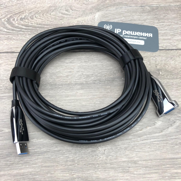 Оптический гибридный кабель USB 3.0 (10 метров) Оптический гибридный кабель USB 3.0 (10 метров)